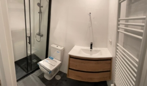 baño restaurado